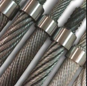 Ungalvanized Steel Wire Ropes, Black Color 7X19+Iwsc