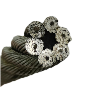 Fixed wire rope for container 6X24+7FC Galvanized Wire Rope 