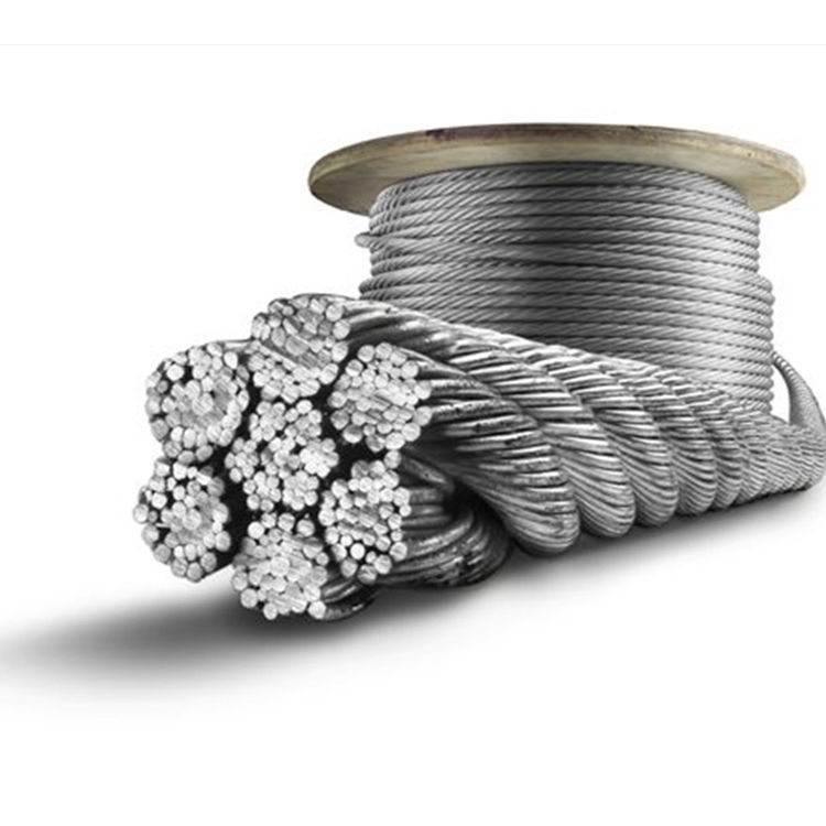 Elevator 12mm Galvanized Steel Wire Rope Prices for Traction System