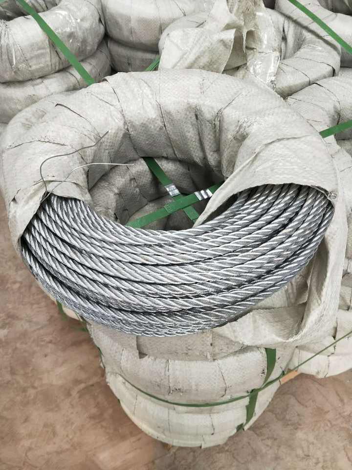 Hot Dipped Cold High Carbon Galvanized Steel Wire Rope for Lifting And Drawing Equipment Steel Cable