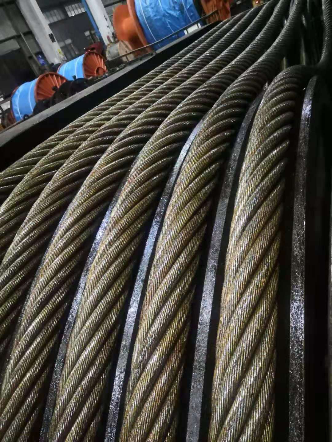 Steel Wire Rope For Mine Drilling Rig Water Well Drilling Rig 35Wx7 6X25 6X36Ws 6X31ws 6X29 6X26Ws
