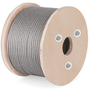 ASTM Standard 7x19 6x19 Hot Dipped Galvanized Steel Wire Rope Steel Cables
