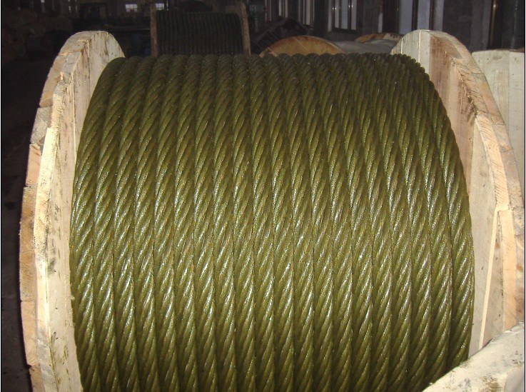 6x19+IWRC galvanized steel wire ropes Hoist Wire Rope