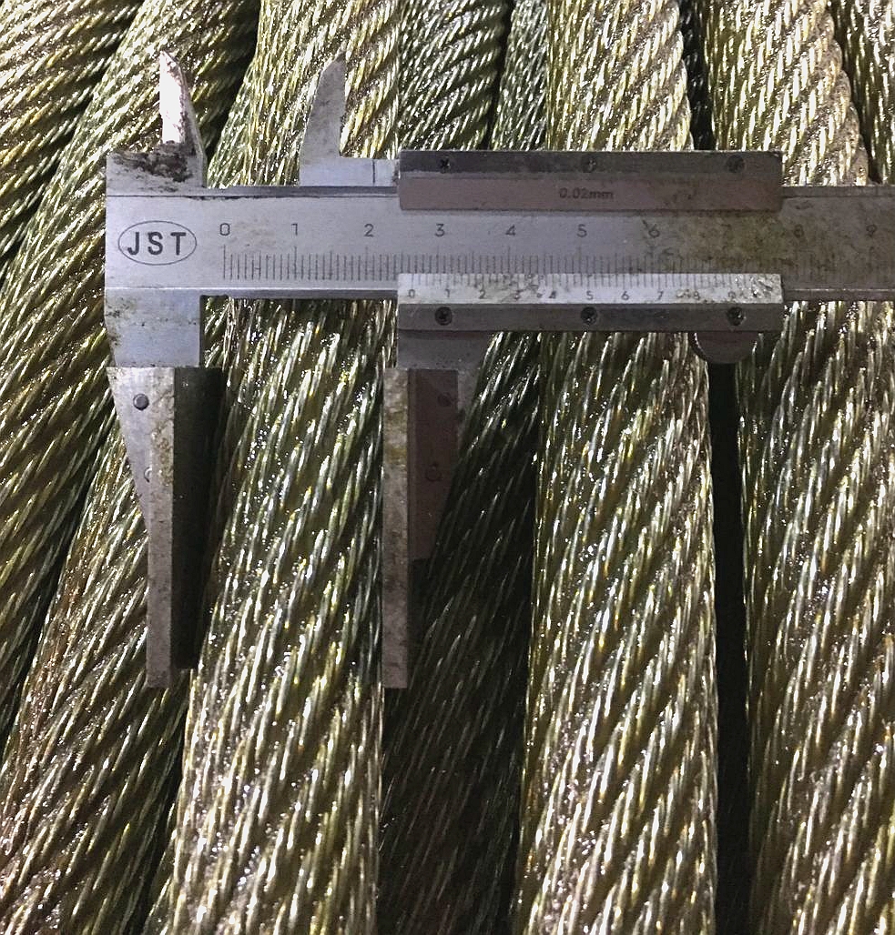 Eips 35wxk7 Non-Rotating Ungalvanized Steel Wire Rope 