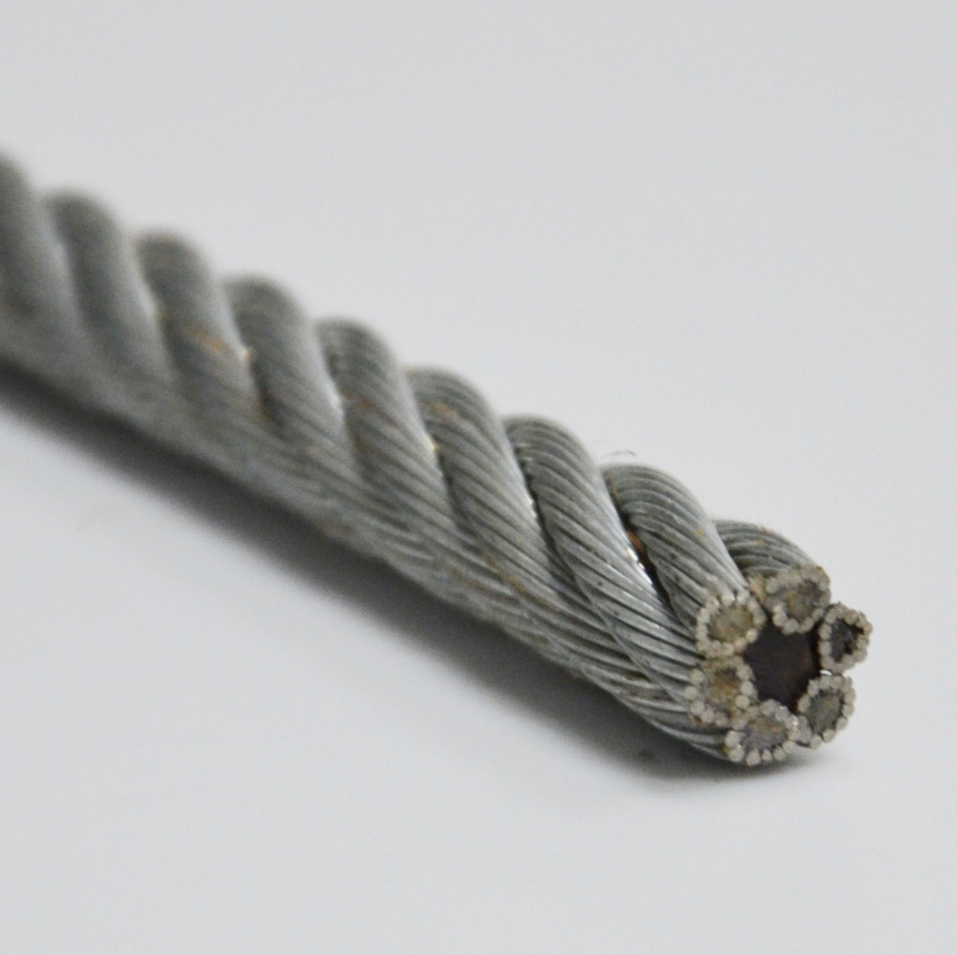 6x12+7FC 4-22mm galvanized steel wire rope 