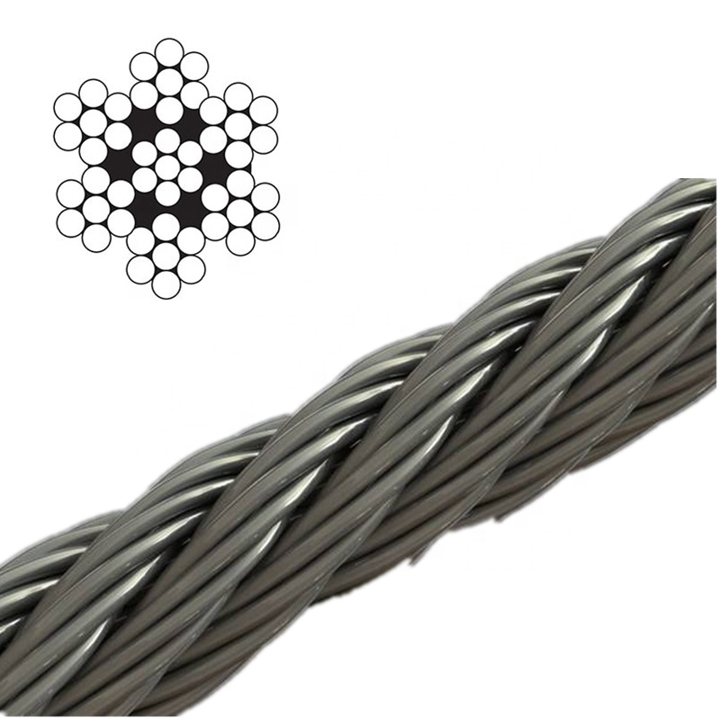 High Quality Galvanized Steel Wire Rope with Equal Lay 6xWS36+IWRC ...