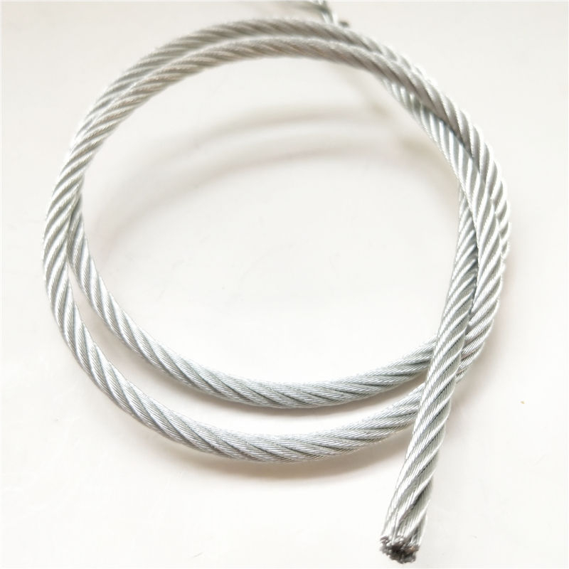 6x19S+IWS Galvanized Steel Wire Rope 3mm Steel Cable 3/8 for Personal