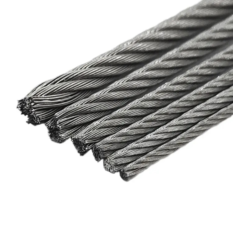 High Quality Durable Using Smooth Surface Galvanized Steel Cable Wire Rope Price
