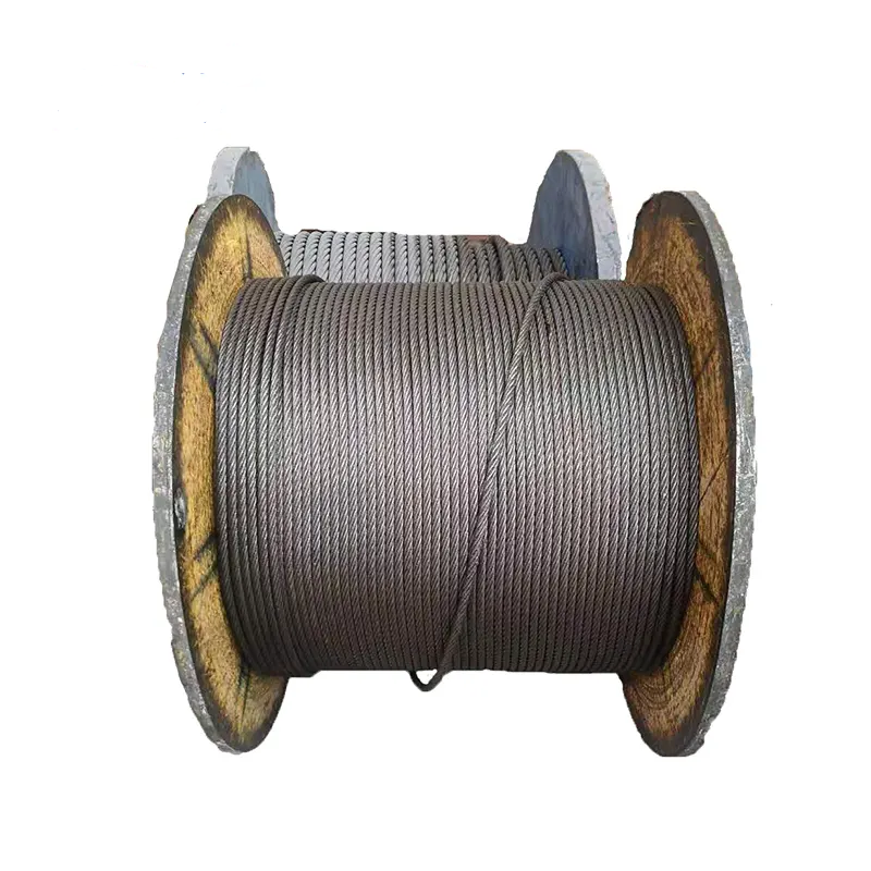Wire Rope ODM&OEM Factory Round Strand Used in Blast Furnace Hoisting Steel 6*36WS+IWRC Smooth Galvanized 