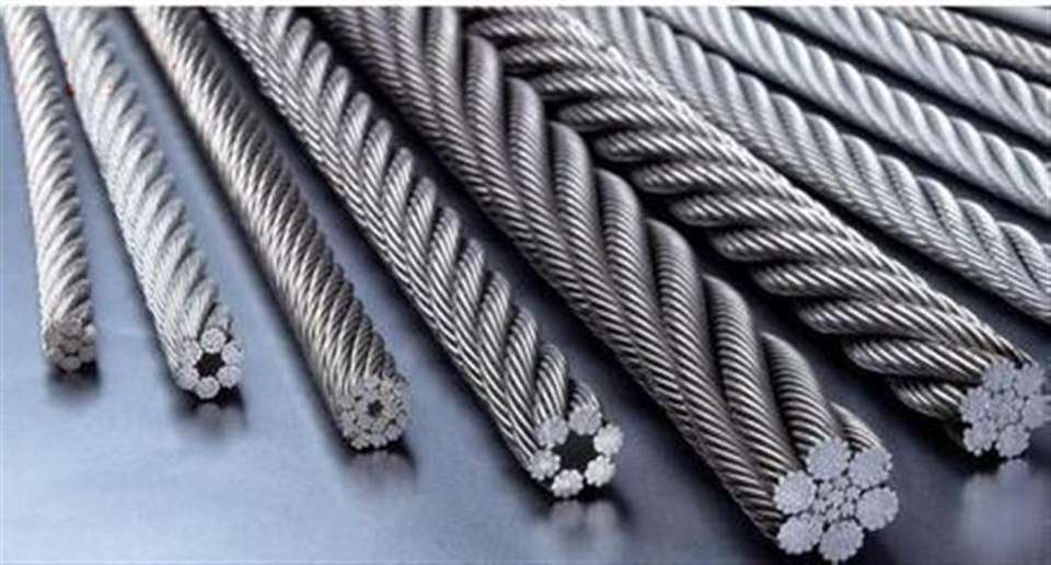 8MM--12MM 19X7 Oiled Ungalvanized Non-rotating Steel Wire Rope Tower Crane Cable Lifting Hoist Block Rope