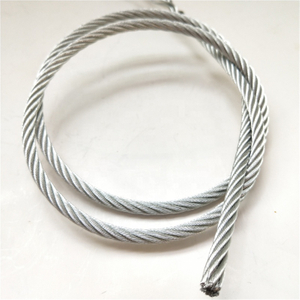 6x19+FC 11mm 2160MPa Electric Galvanized Steel Wire Rope 