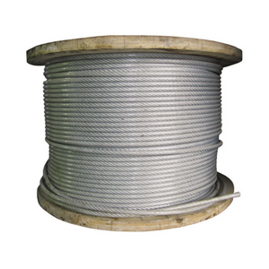 High Quality 6x19+FC Cables Steel Wire Rope Black/Galvanized 1*19 7*7 CD70