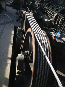 Ungalvanized Steel Wire Rope with Grease for Marine Lifting
