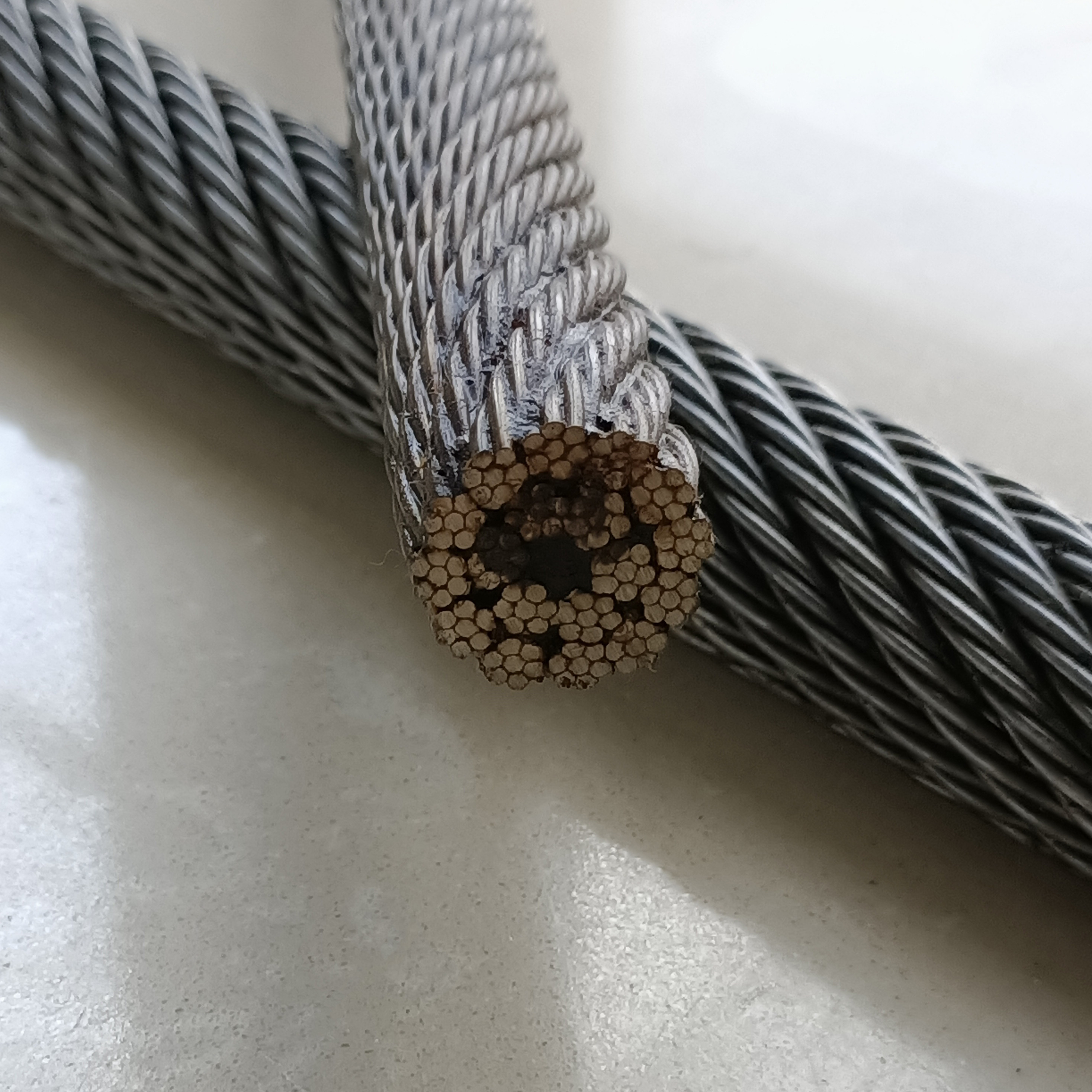 Hot Selling 18*7FC IWS Port Hoisting Steel Wire Rope Galvanized